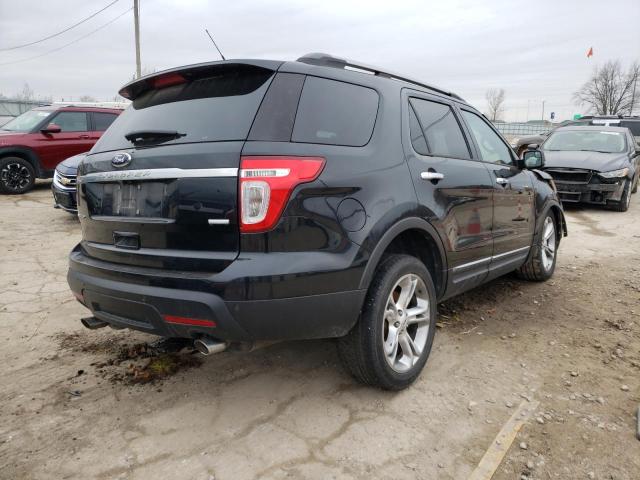 1FM5K8F8XDGA93677 - 2013 FORD EXPLORER LIMITED BLACK photo 3