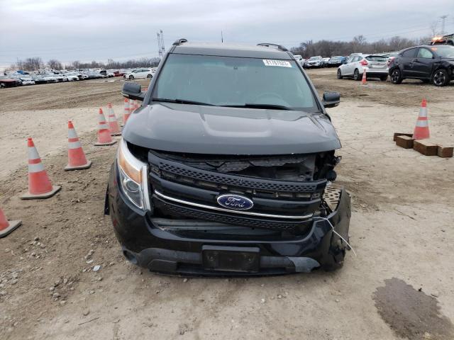 1FM5K8F8XDGA93677 - 2013 FORD EXPLORER LIMITED BLACK photo 5