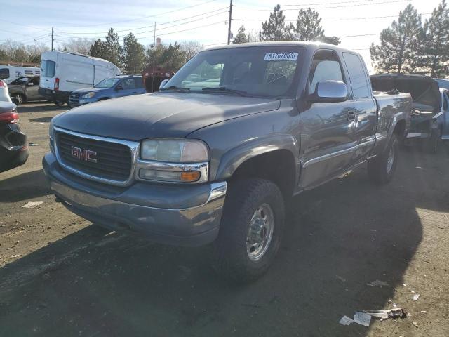 1GTGK29U31Z130443 - 2001 GMC NEW SIERRA K2500 GRAY photo 1