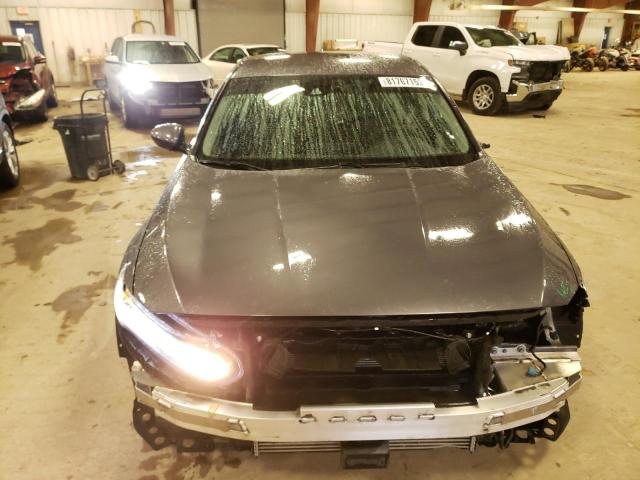 1HGCV1F10NA011202 - 2022 HONDA ACCORD LX GRAY photo 5