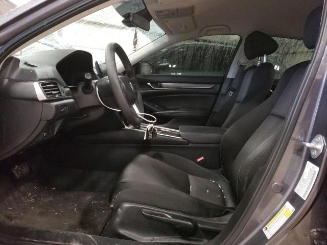 1HGCV1F10NA011202 - 2022 HONDA ACCORD LX GRAY photo 7