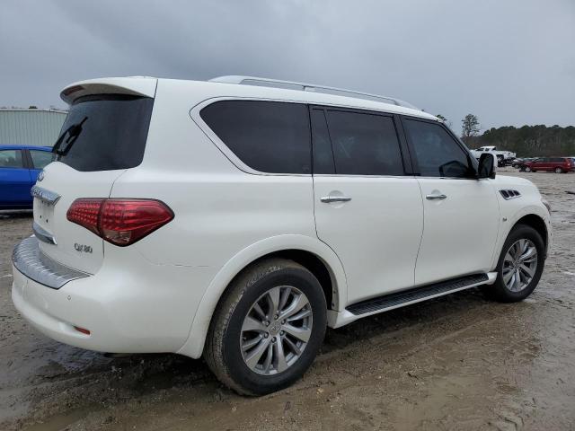 JN8AZ2NE1G9123424 - 2016 INFINITI QX80 CREAM photo 3