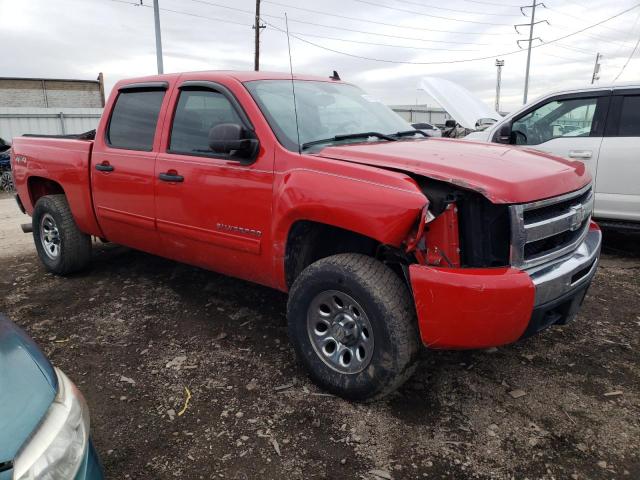 3GCPKREA8BG137040 - 2011 CHEVROLET SILVERADO K1500 LS RED photo 4