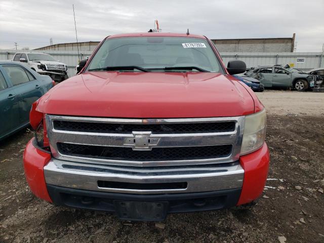 3GCPKREA8BG137040 - 2011 CHEVROLET SILVERADO K1500 LS RED photo 5