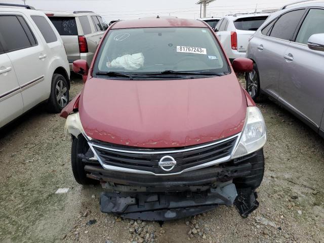 3N1BC1AP5AL458724 - 2010 NISSAN VERSA S BLACK photo 5