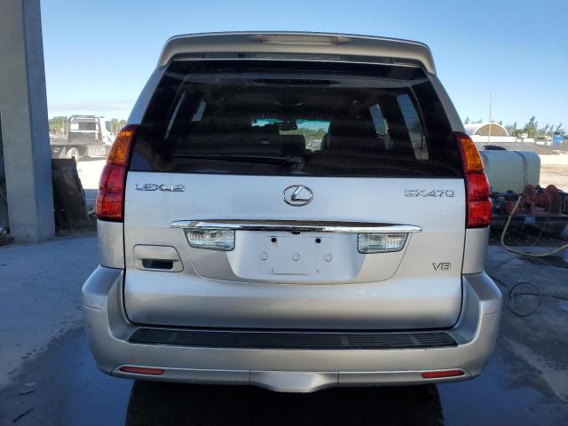 JTJBT20X360124505 - 2006 LEXUS GX 470 SILVER photo 6