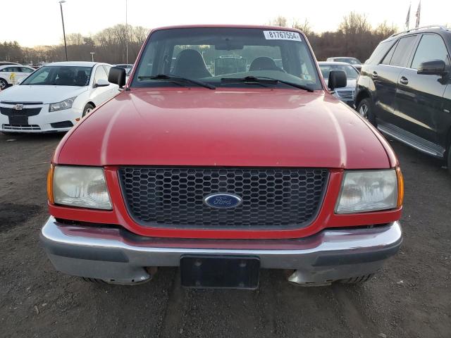 1FTYR10D83TA32683 - 2003 FORD RANGER RED photo 5