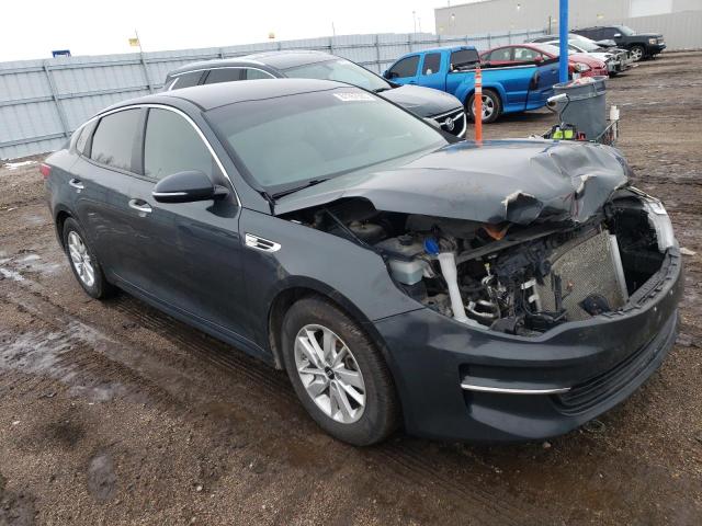 5XXGT4L36GG028039 - 2016 KIA OPTIMA LX CHARCOAL photo 4