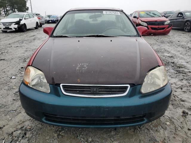 1HGEJ8249YL077592 - 2000 HONDA CIVIC EX RED photo 5