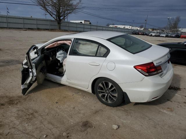 19XFB2F9XDE021084 - 2013 HONDA CIVIC EXL თეთრი ფოტო 2