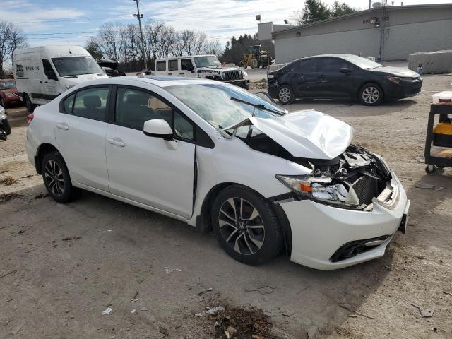 19XFB2F9XDE021084 - 2013 HONDA CIVIC EXL WHITE photo 4