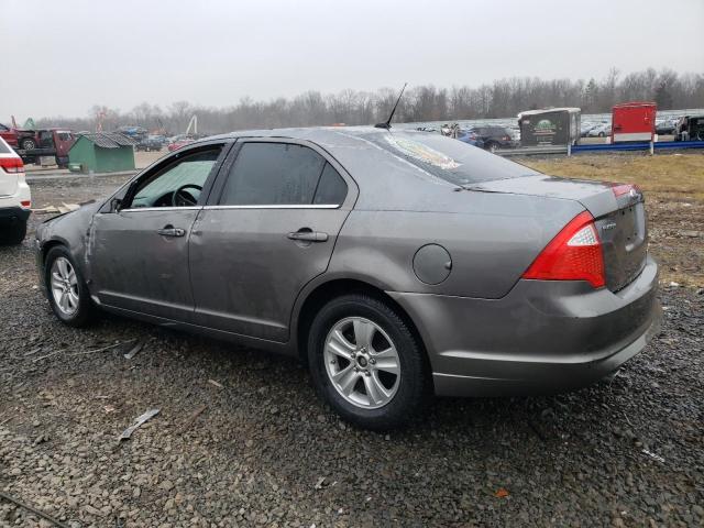 3FAHP0HGXBR344508 - 2011 FORD FUSION SE GRAY photo 2