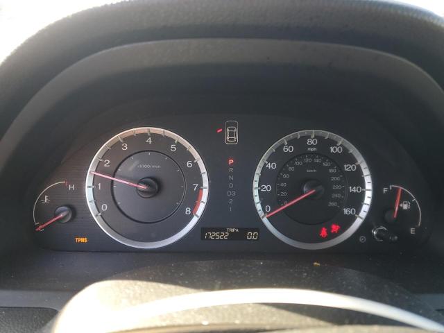 JHMCP26808C057535 - 2008 HONDA ACCORD EXL SILVER photo 9