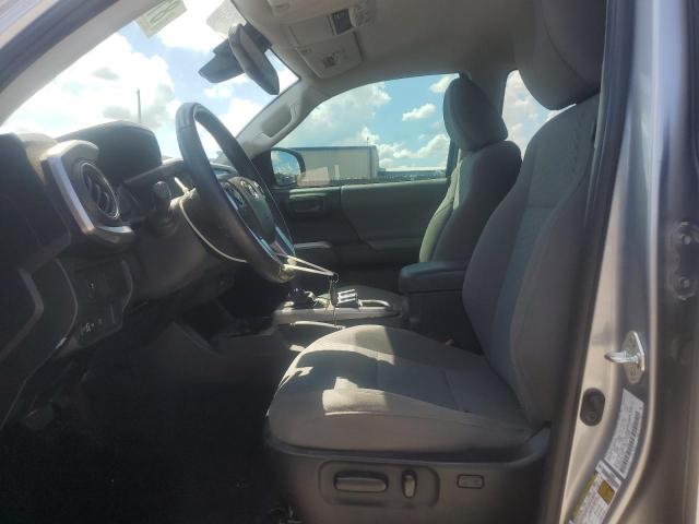 5TFCZ5AN3MX272906 - 2021 TOYOTA TACOMA DOUBLE CAB ვერცხლისფერი ფოტო 7