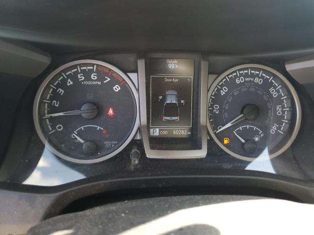 5TFCZ5AN3MX272906 - 2021 TOYOTA TACOMA DOUBLE CAB ვერცხლისფერი ფოტო 9