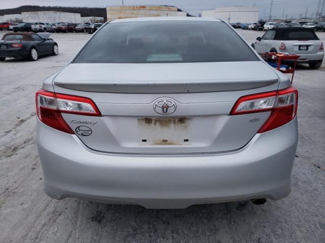 4T1BF1FK6CU050805 - 2012 TOYOTA CAMRY BASE SILVER photo 6
