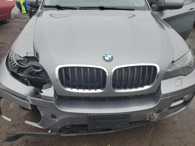 5UXFG2C52DL784998 - 2013 BMW X6 XDRIVE35I SILVER photo 11