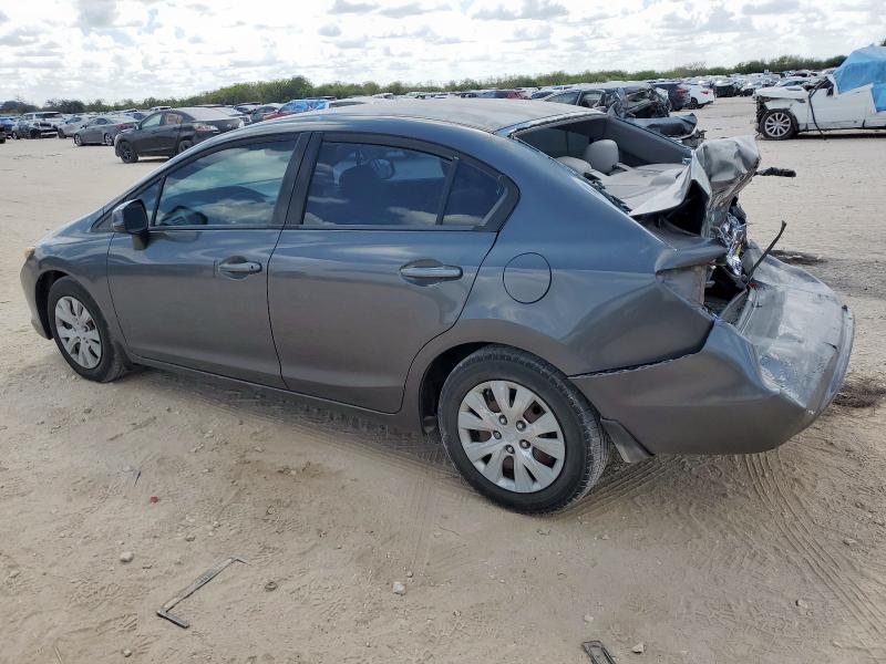 2HGFB2F50CH561531 - 2012 HONDA CIVIC LX 石墨色 照片 2