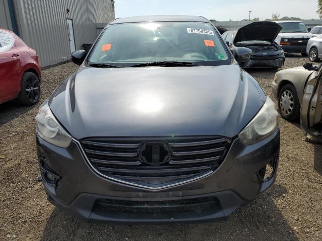 JM3KE4CY0G0654324 - 2016 MAZDA CX-5 TOURING ნაცრისფერი ფოტო 5