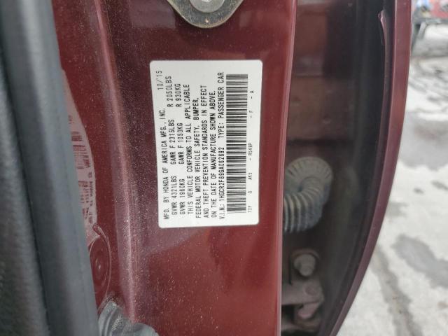 1HGCR2F89GA062692 - 2016 HONDA ACCORD EXL 栗色 照片 13