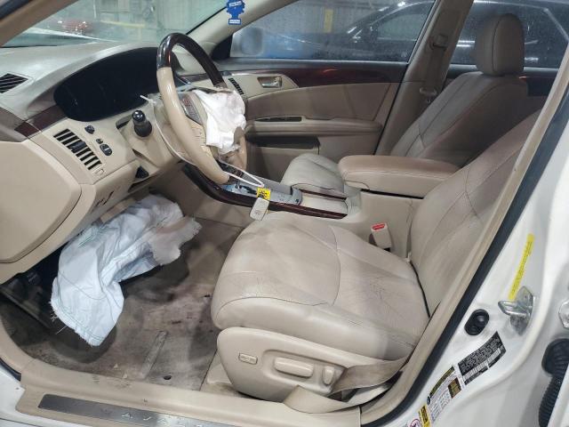 4T1BK3DB6AU363165 - 2010 TOYOTA AVALON XL WHITE photo 7