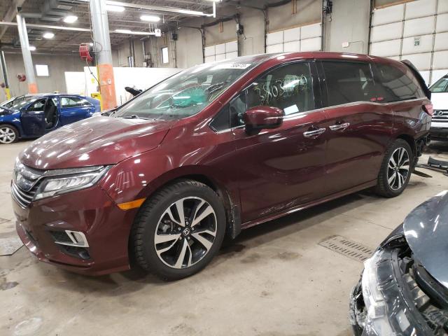 5FNRL6H99JB074072 - 2018 HONDA ODYSSEY ELITE Rot Foto 1