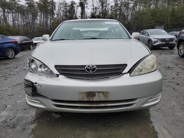 4T1BF32K92U026269 - 2002 TOYOTA CAMRY LE SILVER photo 5
