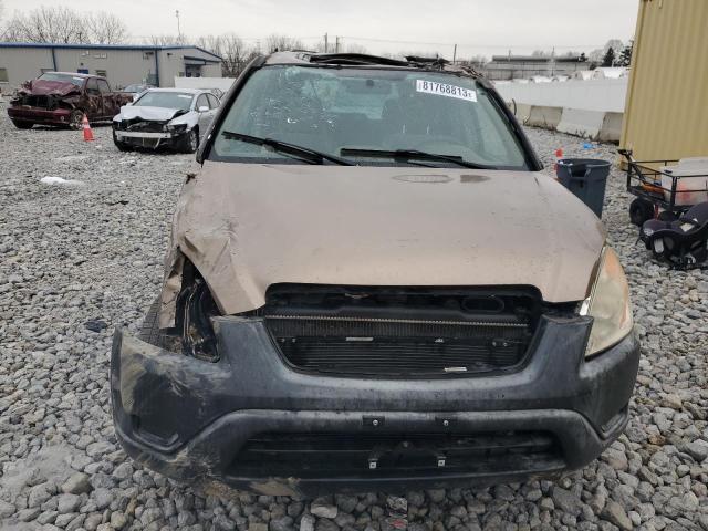 JHLRD78892C074780 - 2002 HONDA CR-V EX TAN photo 5