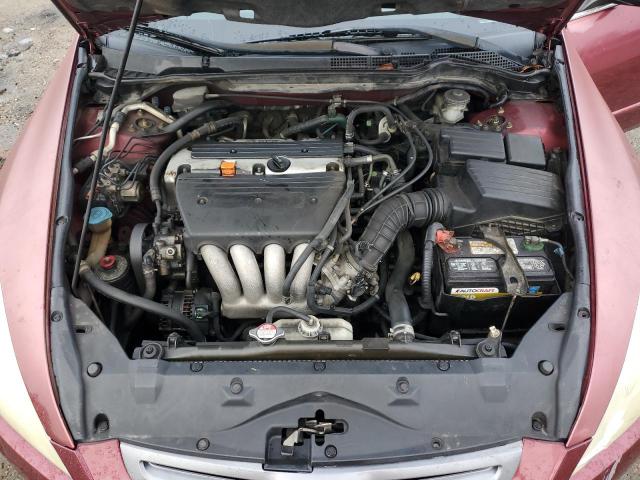 1HGCM56614A057674 - 2004 HONDA ACCORD EX RED photo 11