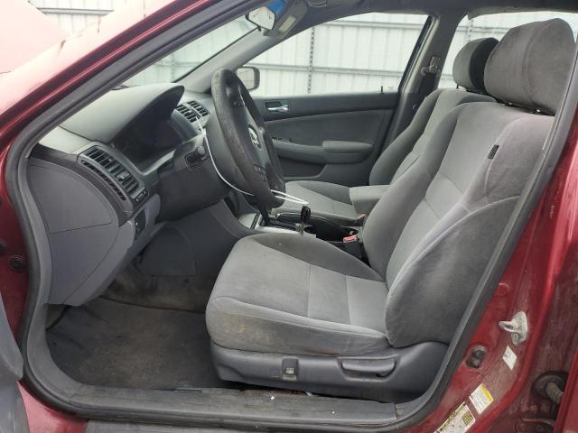 1HGCM56614A057674 - 2004 HONDA ACCORD EX RED photo 7