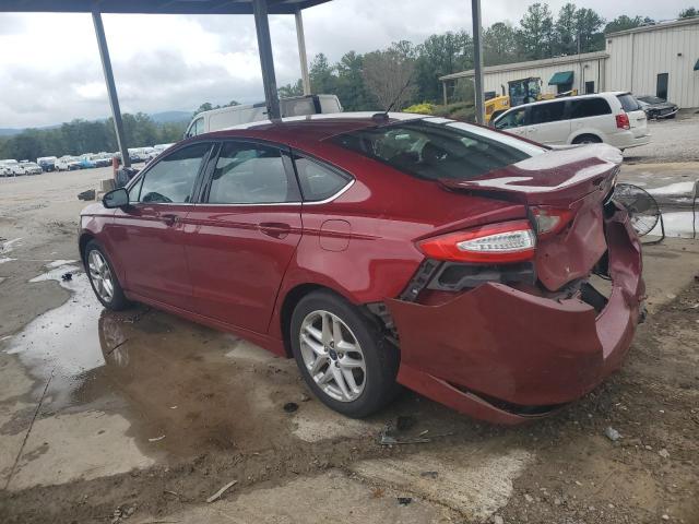 3FA6P0H79DR138039 - 2013 FORD FUSION SE RED photo 2