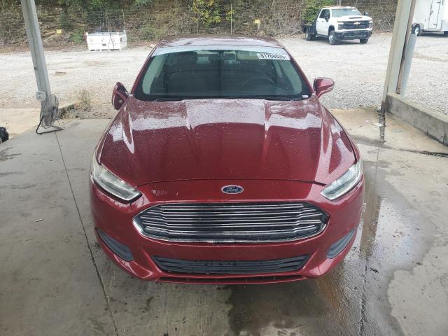 3FA6P0H79DR138039 - 2013 FORD FUSION SE RED photo 5