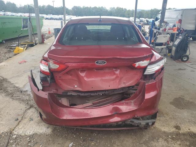 3FA6P0H79DR138039 - 2013 FORD FUSION SE RED photo 6