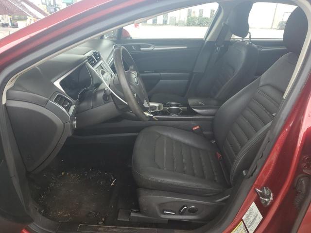 3FA6P0H79DR138039 - 2013 FORD FUSION SE RED photo 7