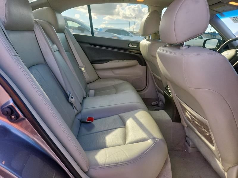 JN1CV6AP1CM622930 - 2012 INFINITI G37 BASE GRAY photo 10