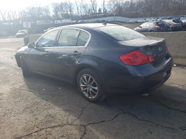 JNKBV61F78M267705 - 2008 INFINITI G35 BLUE photo 2