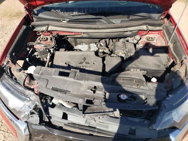 JA4AZ3A36GZ009161 - 2016 MITSUBISHI OUTLANDER SE RED photo 11