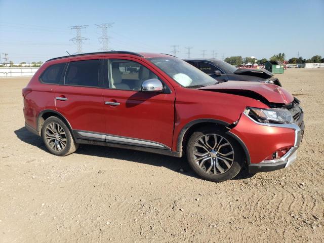 JA4AZ3A36GZ009161 - 2016 MITSUBISHI OUTLANDER SE RED photo 4