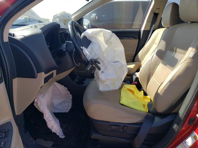 JA4AZ3A36GZ009161 - 2016 MITSUBISHI OUTLANDER SE RED photo 7