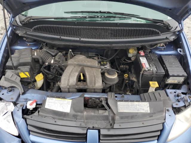 1D4GP25B27B157546 - 2007 DODGE CARAVAN SE BLUE photo 12