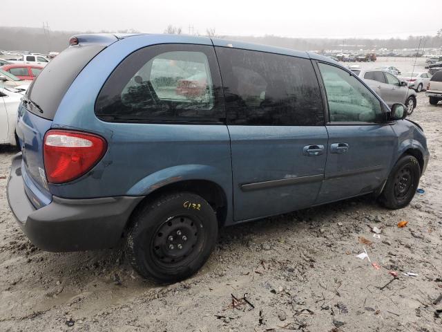 1D4GP25B27B157546 - 2007 DODGE CARAVAN SE BLUE photo 3