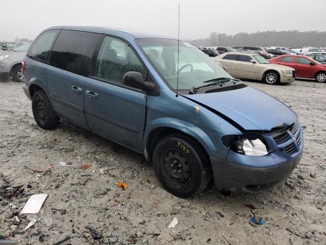 1D4GP25B27B157546 - 2007 DODGE CARAVAN SE BLUE photo 4