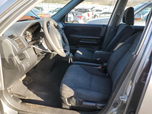 JHLRD68565C006621 - 2005 HONDA CR-V LX SILVER photo 7