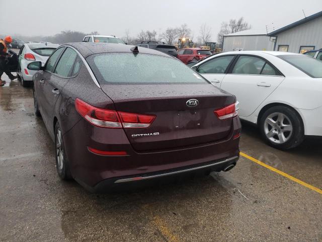 5XXGT4L37KG342579 - 2019 KIA OPTIMA LX BURGUNDY photo 6