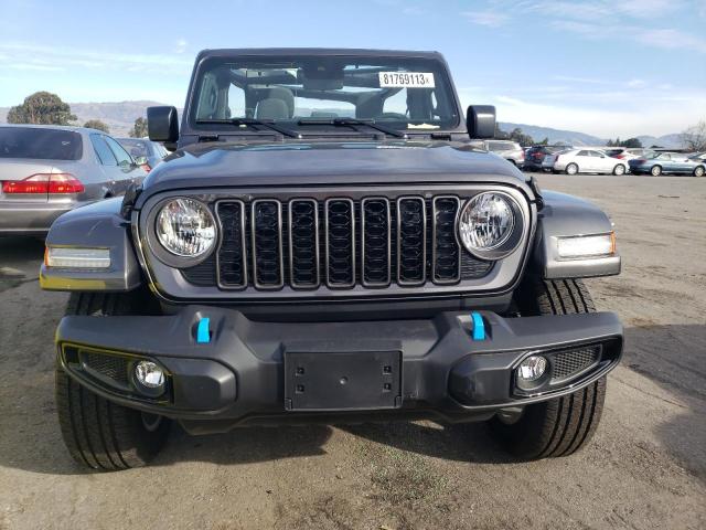 1C4RJXN66RW131924 - 2024 JEEP WRANGLER 4XE BLACK photo 5