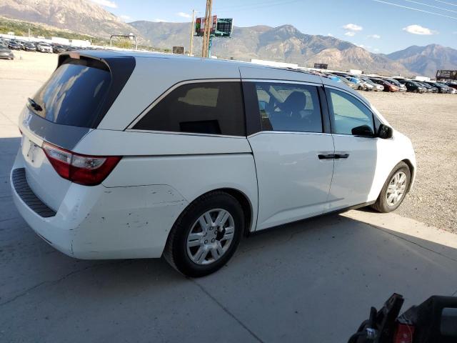 5FNRL5H25DB036128 - 2013 HONDA ODYSSEY LX თეთრი ფოტო 3
