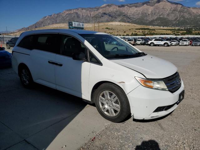 5FNRL5H25DB036128 - 2013 HONDA ODYSSEY LX თეთრი ფოტო 4