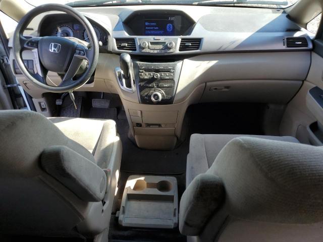 5FNRL5H25DB036128 - 2013 HONDA ODYSSEY LX თეთრი ფოტო 8