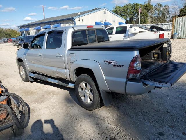 5TFJU4GN6DX041652 - 2013 TOYOTA TACOMA DOUBLE CAB PRERUNNER SILVER photo 2