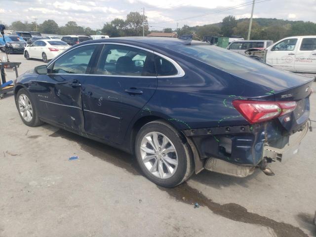 1G1ZD5STXKF127105 - 2019 CHEVROLET MALIBU LT BLUE photo 2